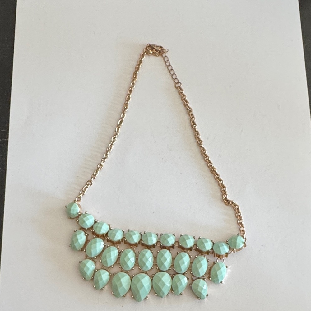 Elegant Mint Green Necklace